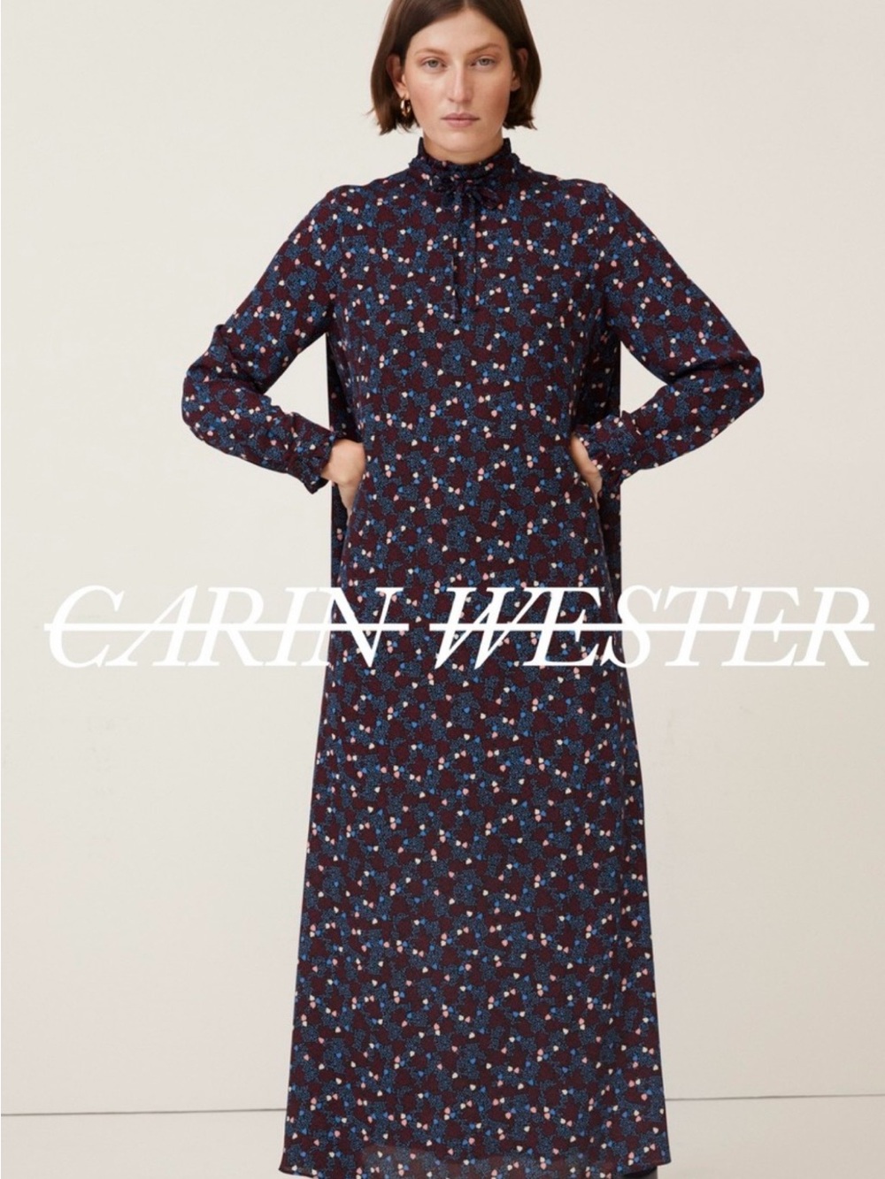 CARIN WESTER Maxi BoHo Dress